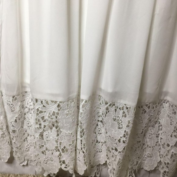 Chichi Womens Petite Sia Dress White Size 8 US NWT - Picture 4 of 11